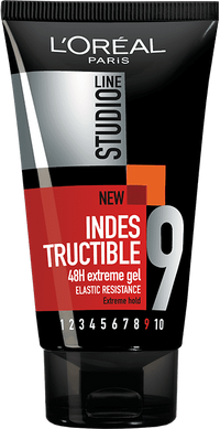NL Pack INDESTRUCTABLE 48H Extreme Gel Extreme Hold
