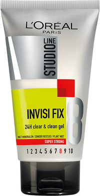NL Pack INVISI FIX 24h Clear Clean Gel Super Strong