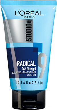 NL Pack RADICAL 24H Fibre Gel Extreme Hold