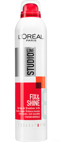 Pack FIX SHINE 24H Fixing Spray