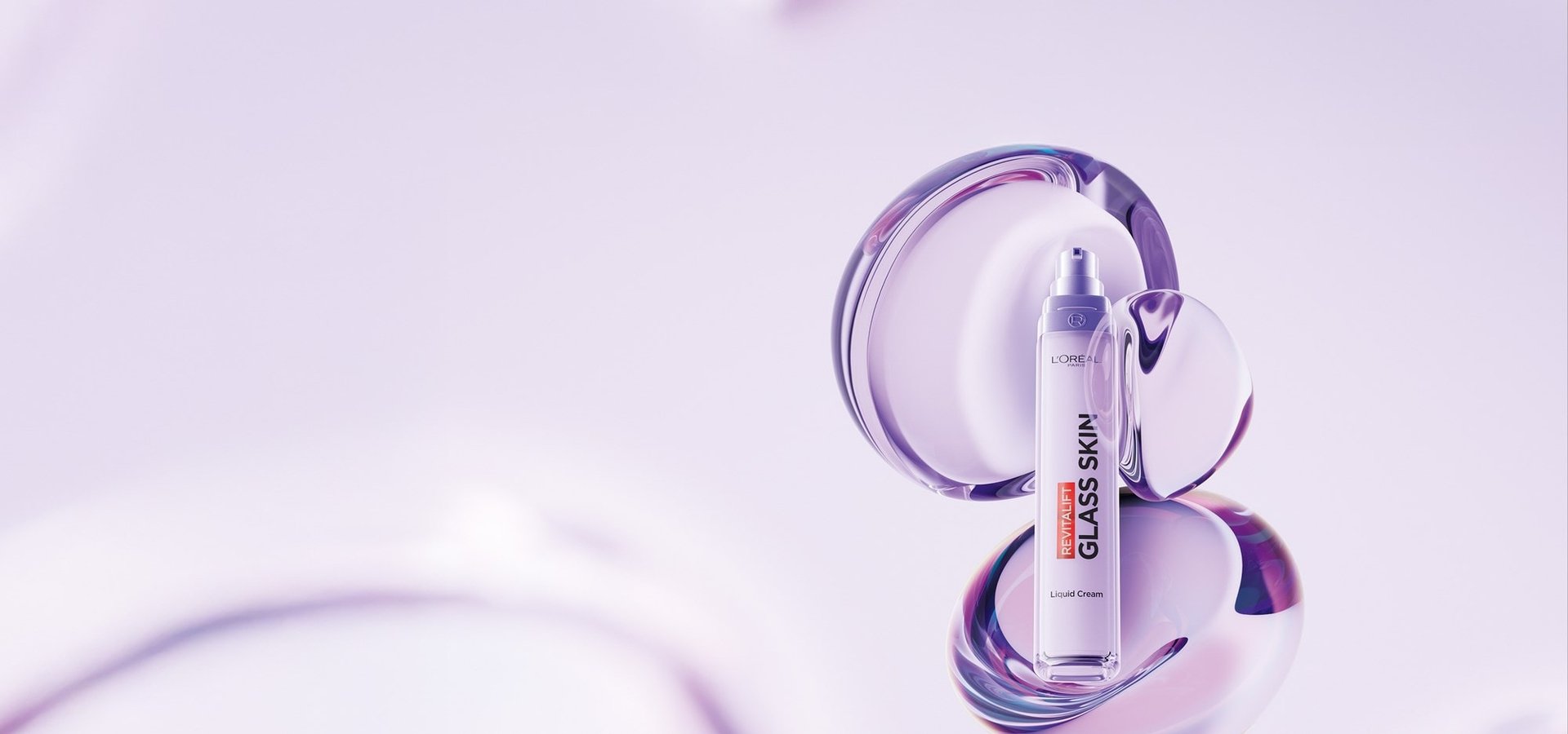 20250108 Oap Revitalift Glass Skin Liquid Cream Website Stage Banner Desktop Dmi 1440x675 V3