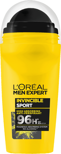 Deodorantroller Invincible Sport Men Expert hero packshot