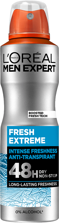 OAP MEN EXPERT ANTI PERSPIRANT STOP STRESS 48H SPRAY VOORZIJDE DICHT