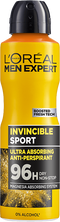 Deodorantspray Invincible Sport Men Expert hero packshot