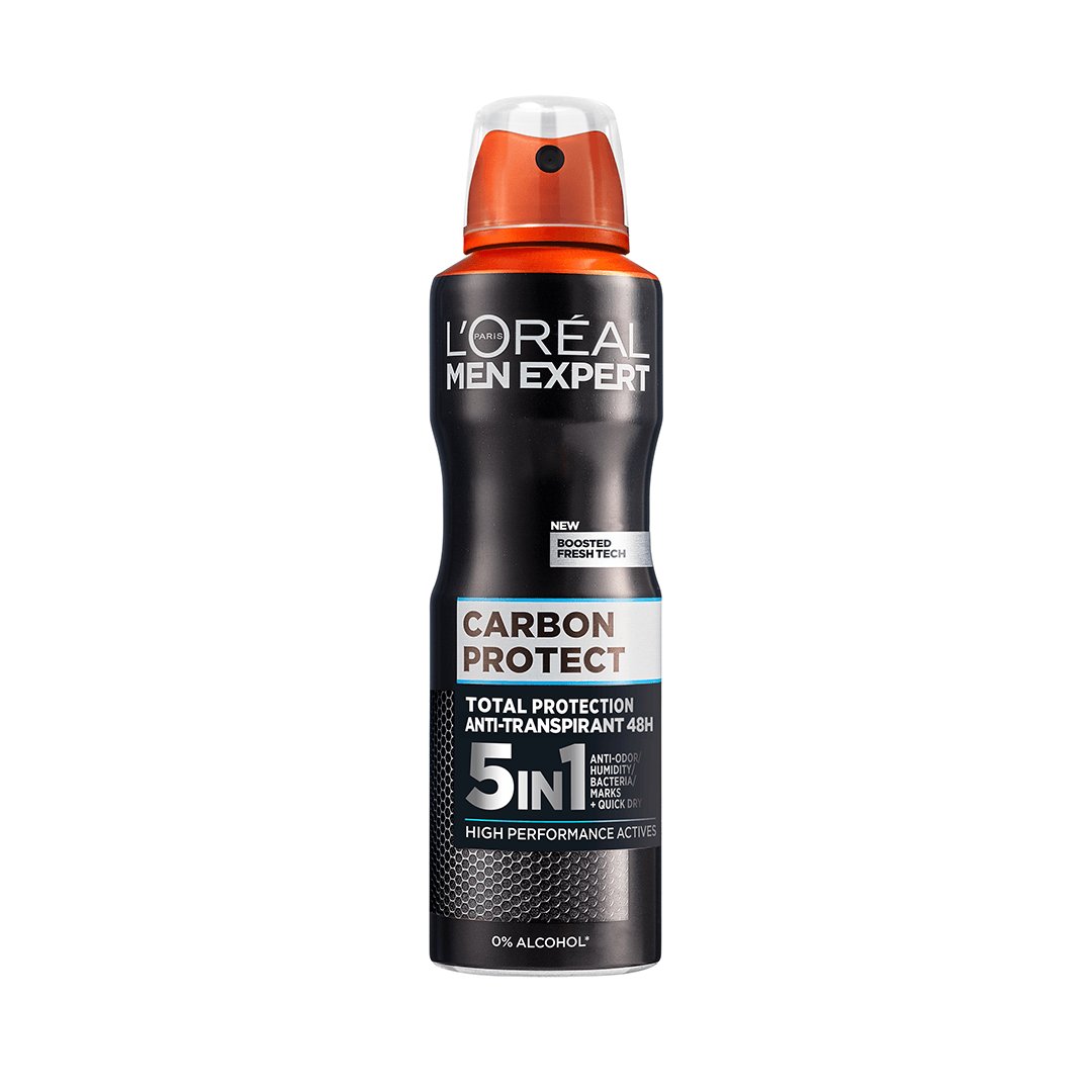 OAP MEN EXPERT ANTI PERSPIRANT STOP STRESS 48H SPRAY VOORZIJDE DICHT