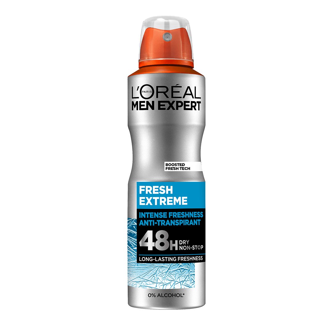 OAP MEN EXPERT ANTI PERSPIRANT STOP STRESS 48H SPRAY VOORZIJDE DICHT