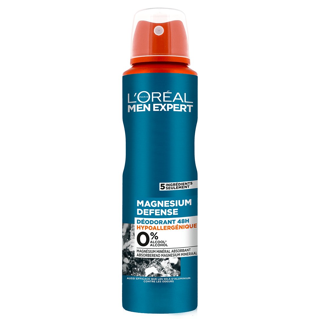 LOreal Paris Men Expert Magnesium Defense 48H Deodorant Spray 150ML
