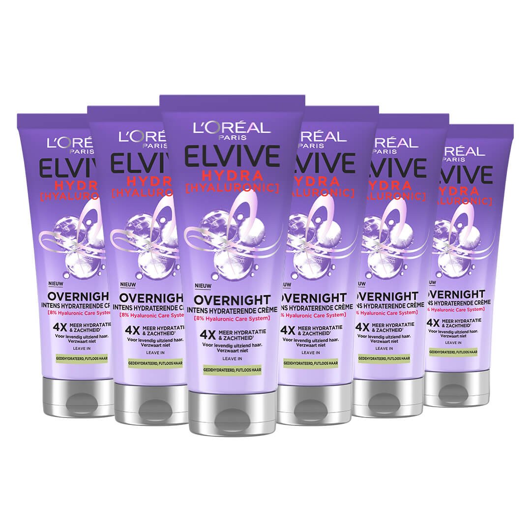 Elvive Hydra Hyaluronic overnight cream200ml L'Oréal Paris