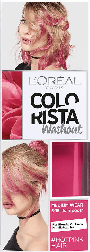 weer afbreken scheuren Tijdelijke Haarverf Roze Colorista | L'Oréal Paris