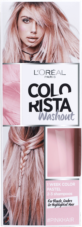 Bungalow Verklaring pariteit Pastel Roze Tijdelijke Haarverf Colorista | L'Oréal Paris