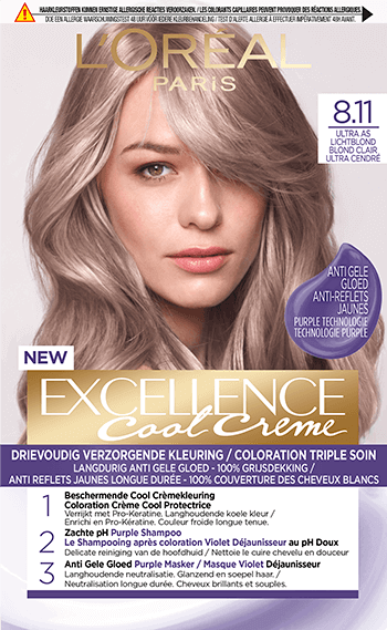 Artistiek Grootte Pijlpunt Excellence Haarverf As lichtblond | L'Oréal Paris