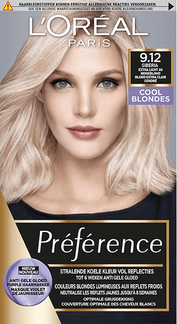 Lichte Asblonde Haarverf Préférence | L'Oréal