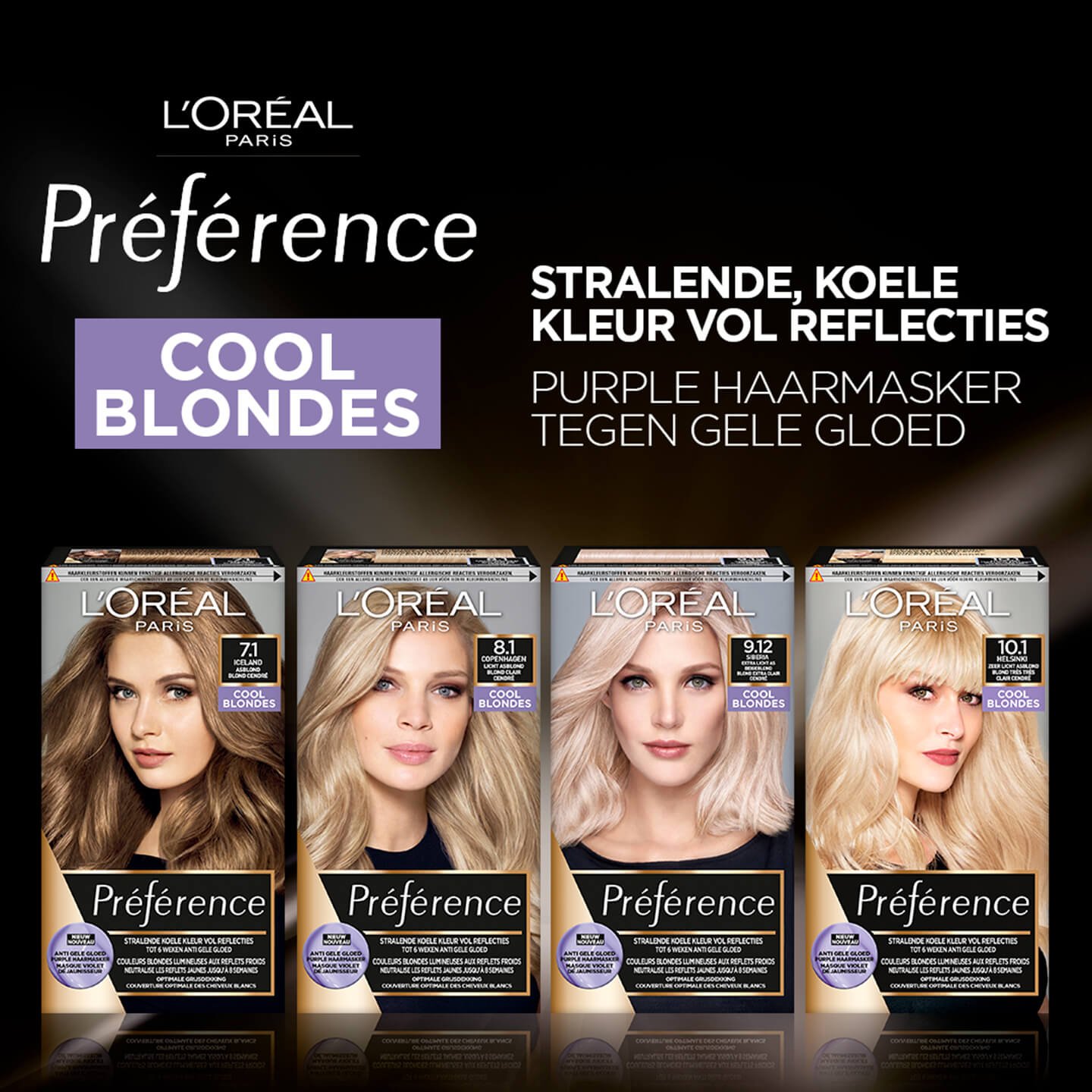 Permanente Haarverf Asblond Préférence | L'Oréal Paris
