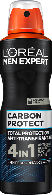 OAP MEN EXPERT ANTI PERSPIRANT STOP STRESS 48H SPRAY VOORZIJDE DICHT