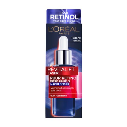 Doosje Revitalift laser x3 nachtserum