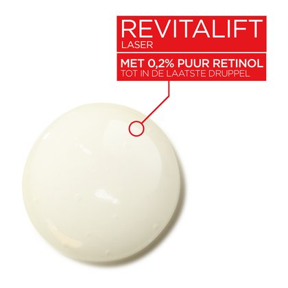 Revitalift nachtserum textuur