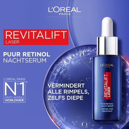 Revitalift nachtserum vermindert rimpels