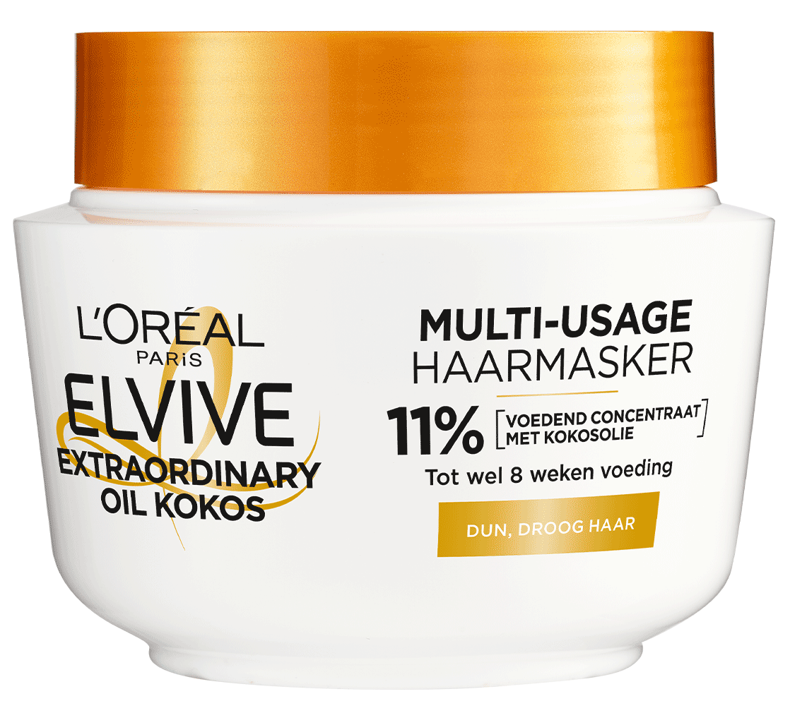 Extraordinary Oil kokos haarmasker voorkant